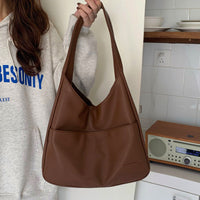 Isabella - Soft Leather Shoulder Bag Brown