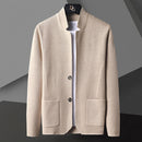 Mason - Classic Buttoned Cardigan Vest Khaki