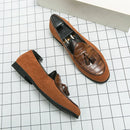 Adam - Flat Casual Tassel Loafer Brown