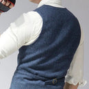 RefineStyle -  Men's Waistcoat Jacket Back