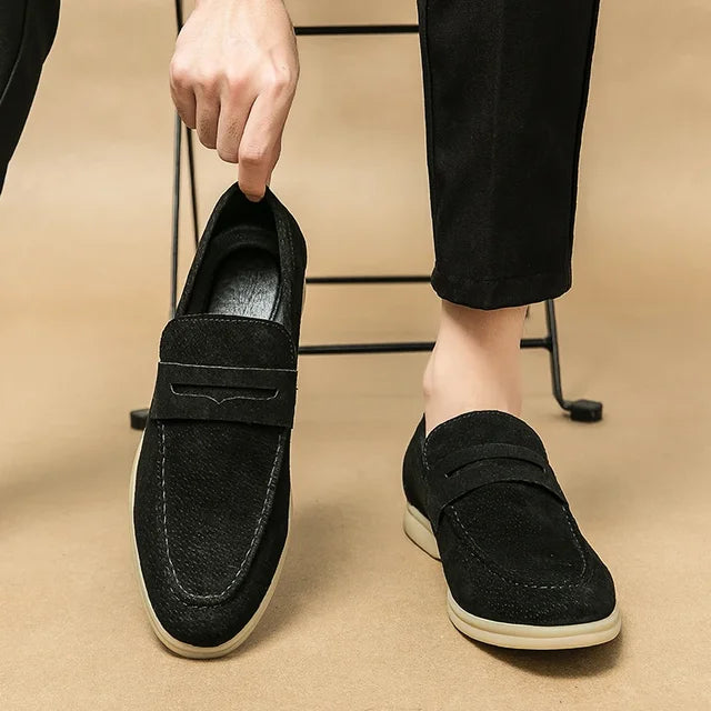 Andrea - Casual Leather Walking Loafers