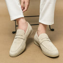 Andrea - Casual Leather Walking Loafers White