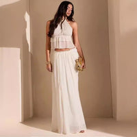 Angelica - Halter Maxi Skirt Dress Set