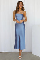 Alex - Satin Slip Midi Dress