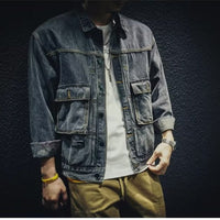 Adrian - Button-Front Denim Jacket