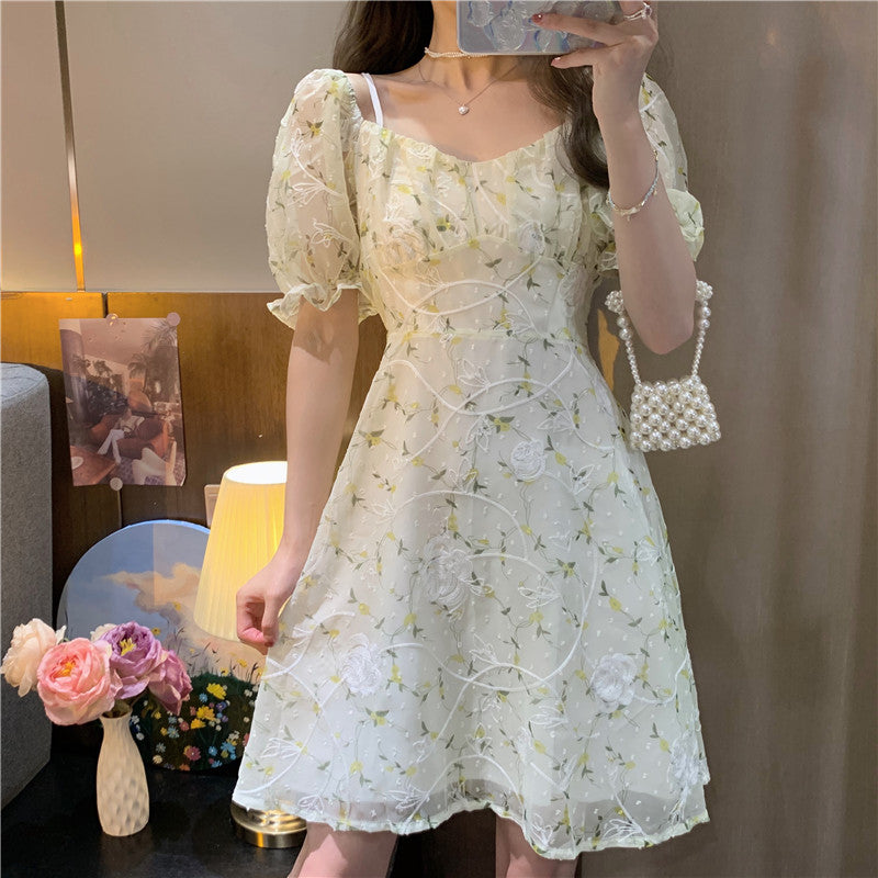 Abigail - Floral Off-Shoulder Mini Dress