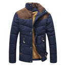 Alexander - Two-Tone Puffer Jacket Marine Blue