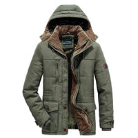 Jack - Winter Tactical Hoodie Jacket Army Green