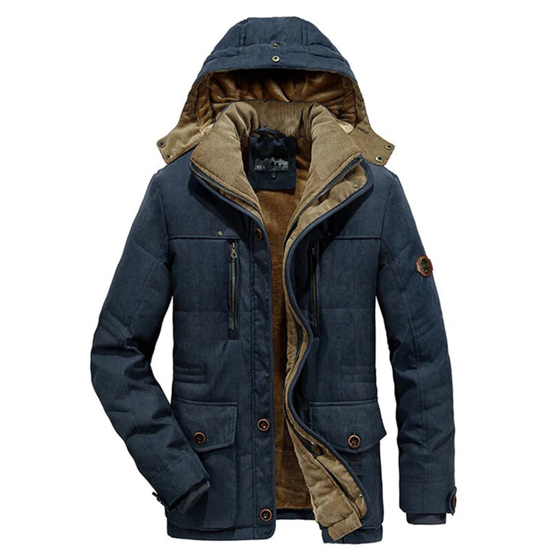 Jack - Winter Tactical Hoodie Jacket Dark Blue