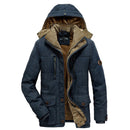 Jack - Winter Tactical Hoodie Jacket Dark Blue