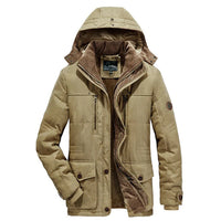 Jack - Winter Tactical Hoodie Jacket Khaki