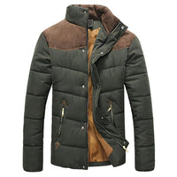 Alexander - Two-Tone Puffer Jacket Army Green