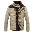 Alexander - Two-Tone Puffer Jacket khaki