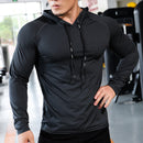 SweatGuard - Breathable Men's Hooded Jackets Black