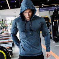 SweatGuard - Breathable Men's Hooded Jackets Blue