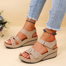 Aubrey - Double-Strap Platform Sandals