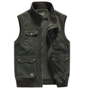 Johnny - Multi-Pocket Tactical Vest Green