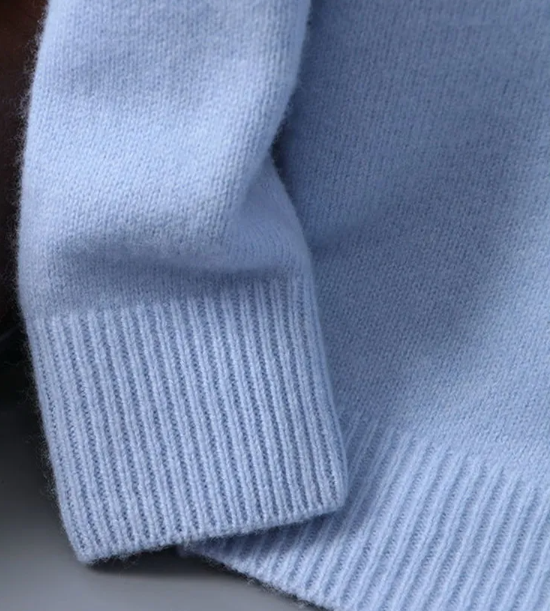 Oliver - Cashmere Men's Sweater Wrist