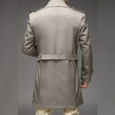 Leo - Winter Classic Trench Coat Light Khaki