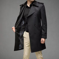 Leo - Winter Klassieke Trenchcoat