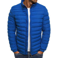 Thomas - Lightweight Quilted Puffer Jacket Ocean Blue