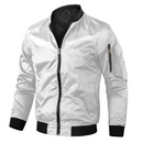 Noah - Classic Lightweight Bomber Jacket White