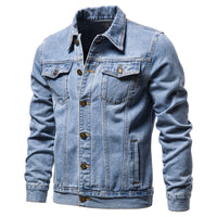 Jack - Button-Up Denim Jacket Light Blue