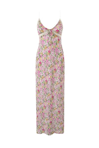 Angelica - Floral Fitted Maxi Dress