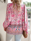 Andrea - Floral Long Sleeve Blouse