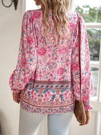 Andrea - Floral Long Sleeve Blouse