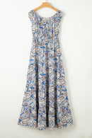 Addison - Boho Paisley Maxi Dress