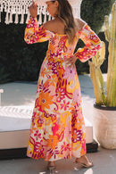 Aurora - Floral Off-Shoulder Maxi Dress