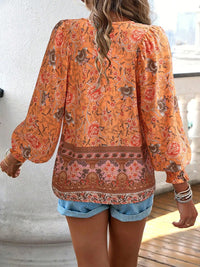 Andrea - Floral Long Sleeve Blouse