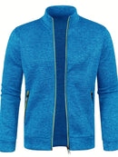 HeatShield | Men's Zipper Vest Jacket Deep Sky Blue