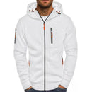 SwiftFit Gear - Men's Hooded Sweatshirt White