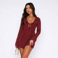 Alice - Long-Sleeve Mini Dress