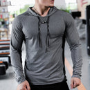 SweatGuard - Breathable Men's Hooded Jackets Grey