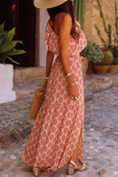 Alexis - Boho One-Shoulder Maxi Dress