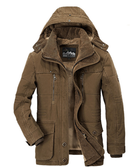 Jack - Winter Tactical Hoodie Jacket Coffee