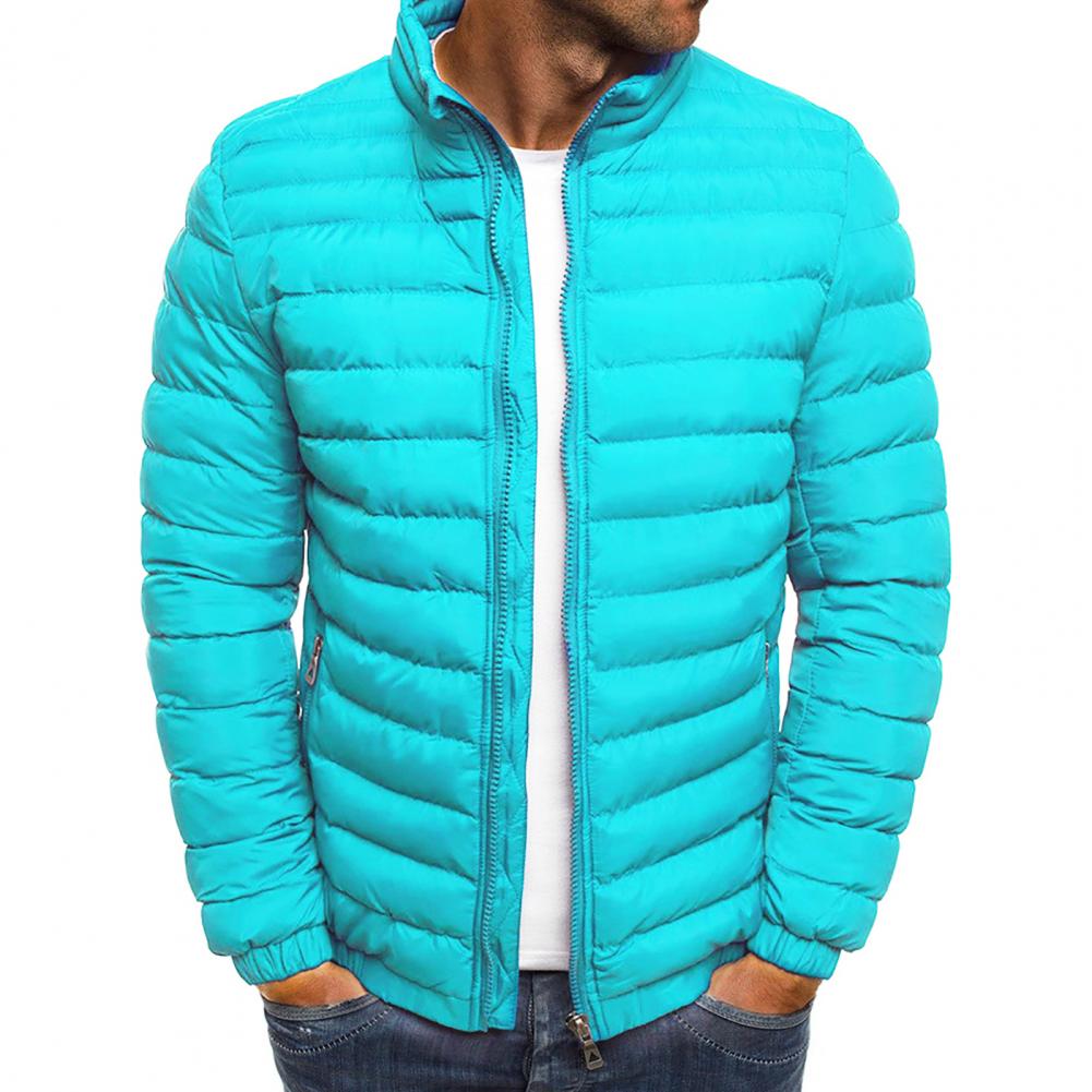 Thomas - Lightweight Quilted Puffer Jacket Light Blue