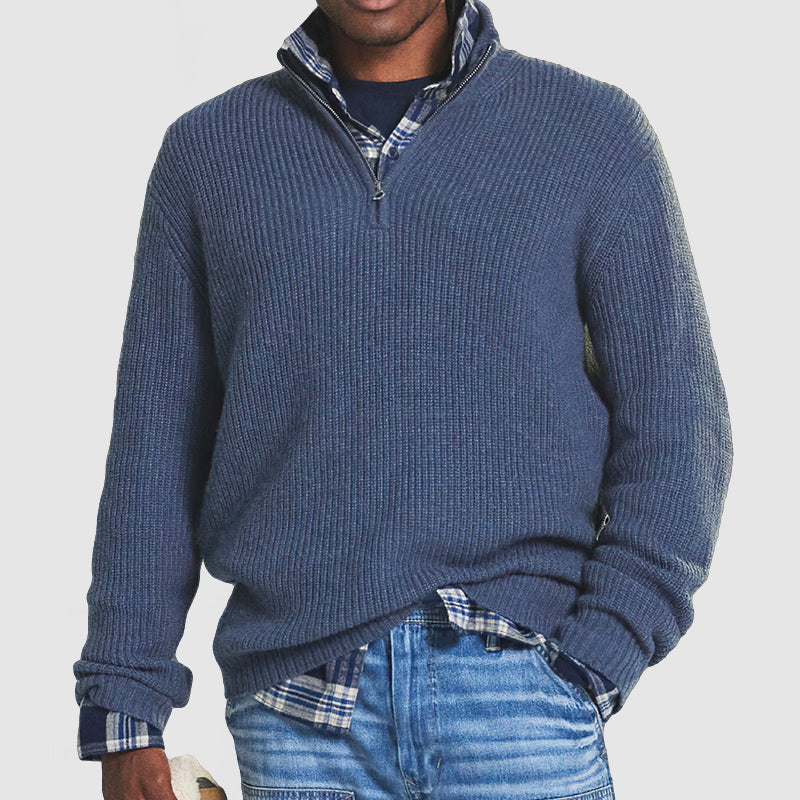 EliteComfort - Men's Premium Sweater Blue