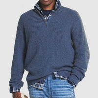 Sterling | Men's Elegant Sweater Jacket Blue