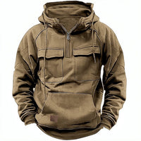 WarmthPro | Men's Winter Hoodie Jacket Khaki