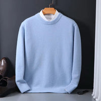 Oliver - Cashmere Men's Sweater Sky Blue